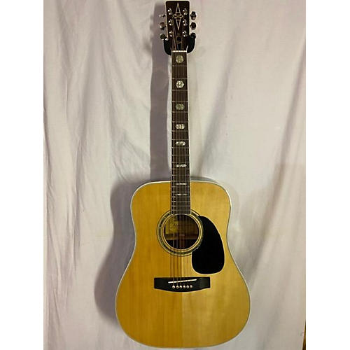 1975 alvarez acoustic guitar