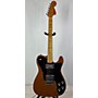Vintage Fender 1975 Deluxe Telecaster Solid Body Electric Guitar Trans Brown