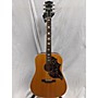 Vintage Gibson 1975 HUMMINGBIRD Acoustic Electric Guitar Natural
