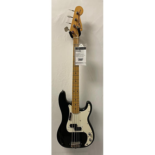 Fender 1975 Precision Bass Electric Bass Guitar Black