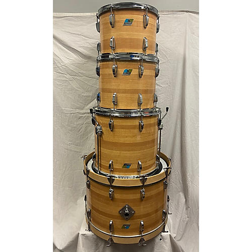 Vintage Ludwig 1976 Butcher Block Drum Kit Natural | Musician's Friend Vintage Ludwig 1976 Butcher Block Drum Kit Natural | Musician's Friend
