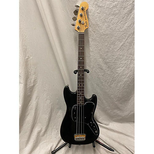 Fender 1976 MUSICMASTER Electric Bass Guitar Black