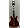 Vintage Ibanez 1977 2370 Semi Hollow Hollow Body Electric Guitar Wine Red