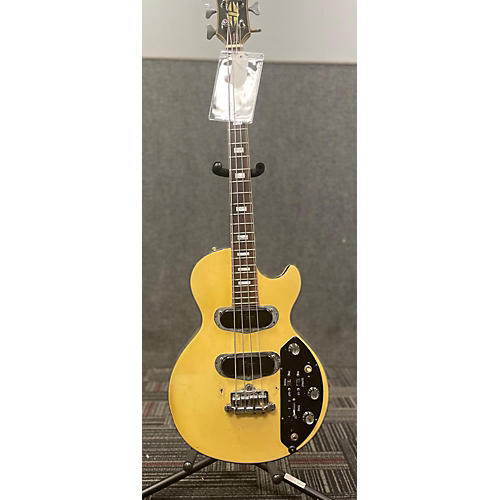 Gibson 1977 Les Paul Triumph Bass Electric Bass Guitar Yellow
