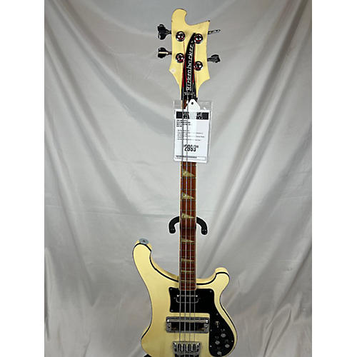 Rickenbacker 1978 4001 Electric Bass Guitar White