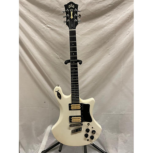 Guild 1978 S-300d Solid Body Electric Guitar Antique White