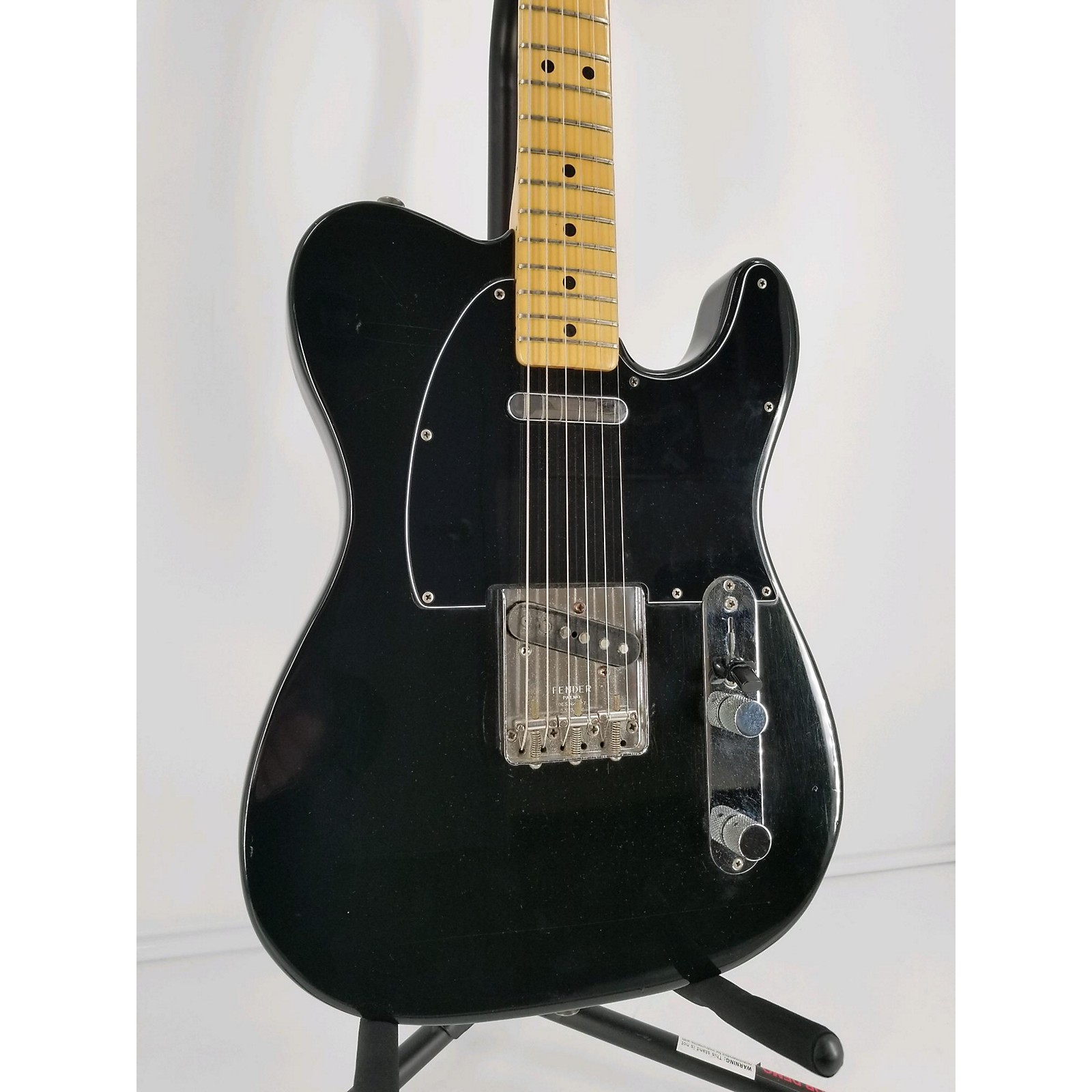 Vintage Fender 1978 Telecaster Solid Body Electric Guitar Black Musician's Friend