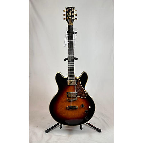 Gibson 1980 Es Artist Hollow Body Electric Guitar 2 Color Sunburst