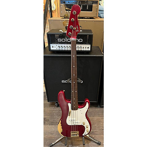 Fender 1980 Precision Special Electric Bass Guitar Candy Apple Red