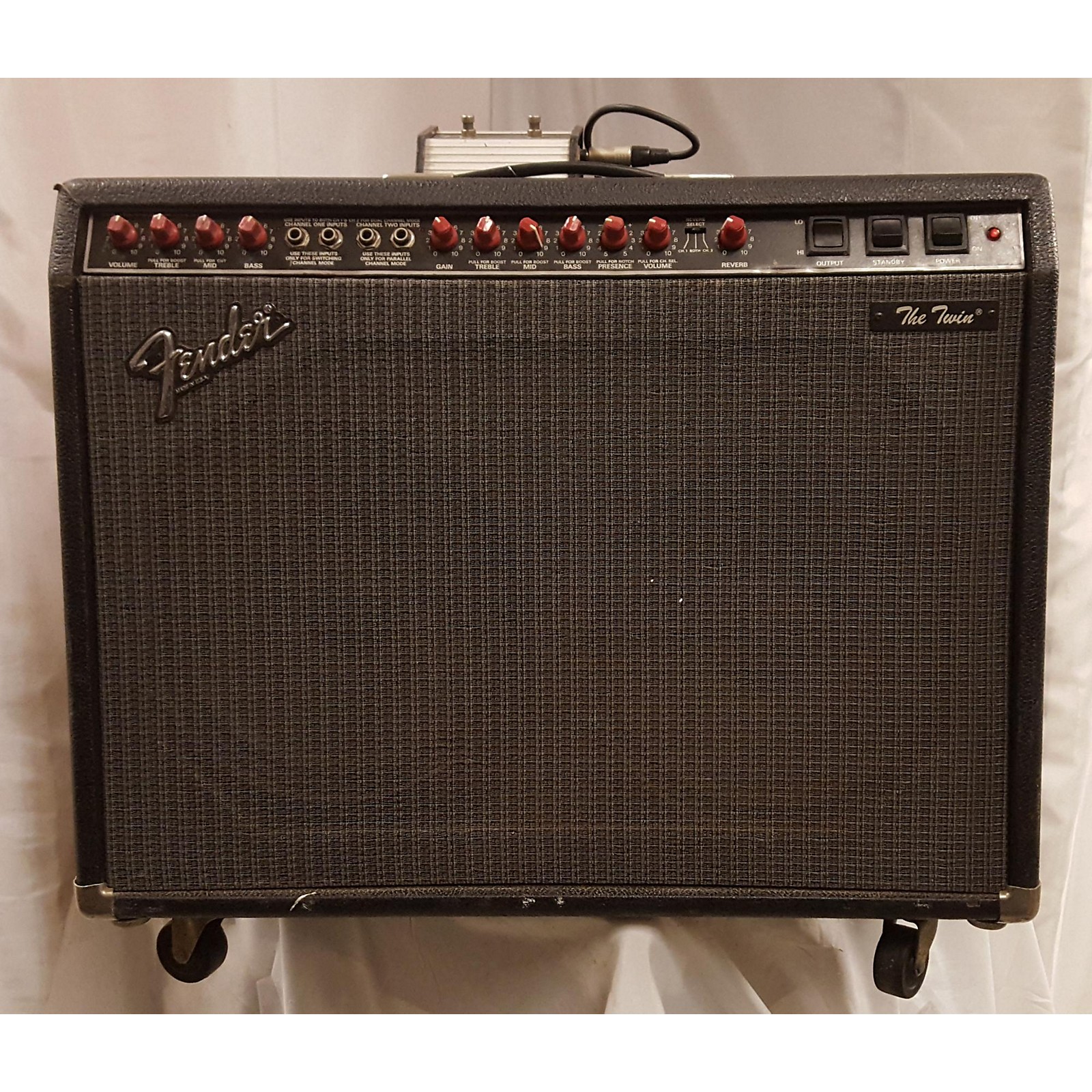 Vintage Fender 1980 The Twin Guitar Power Amp Musician's Friend