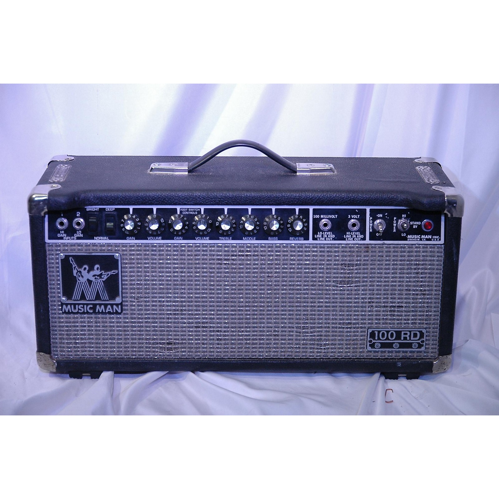 Vintage Ernie Ball Music Man 1980s 100RD Tube Guitar Amp Head