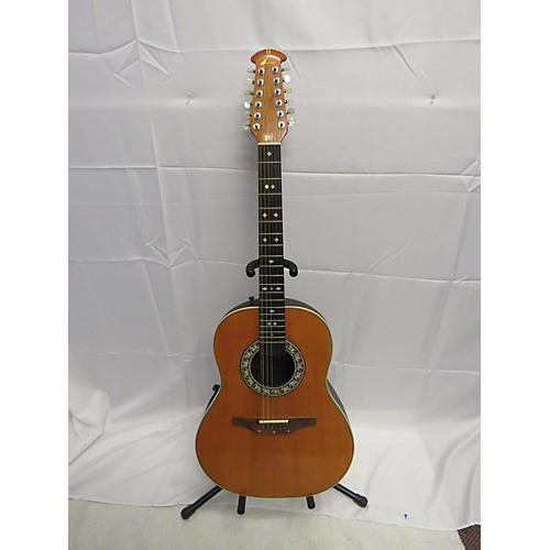 Vintage Ovation 1980s 1755-12 12 String Acoustic Electric Guitar