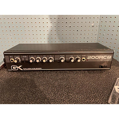 Gallien-Krueger 1980s 200RCB Bass Amp Head
