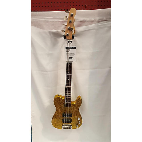 Vintage G&L 1980s ASAT Bass Electric Bass Guitar Gold Sparkle