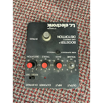 TC Electronic 1980s BOOSTER+LINE DRIVER/DISTORTION Effect Pedal
