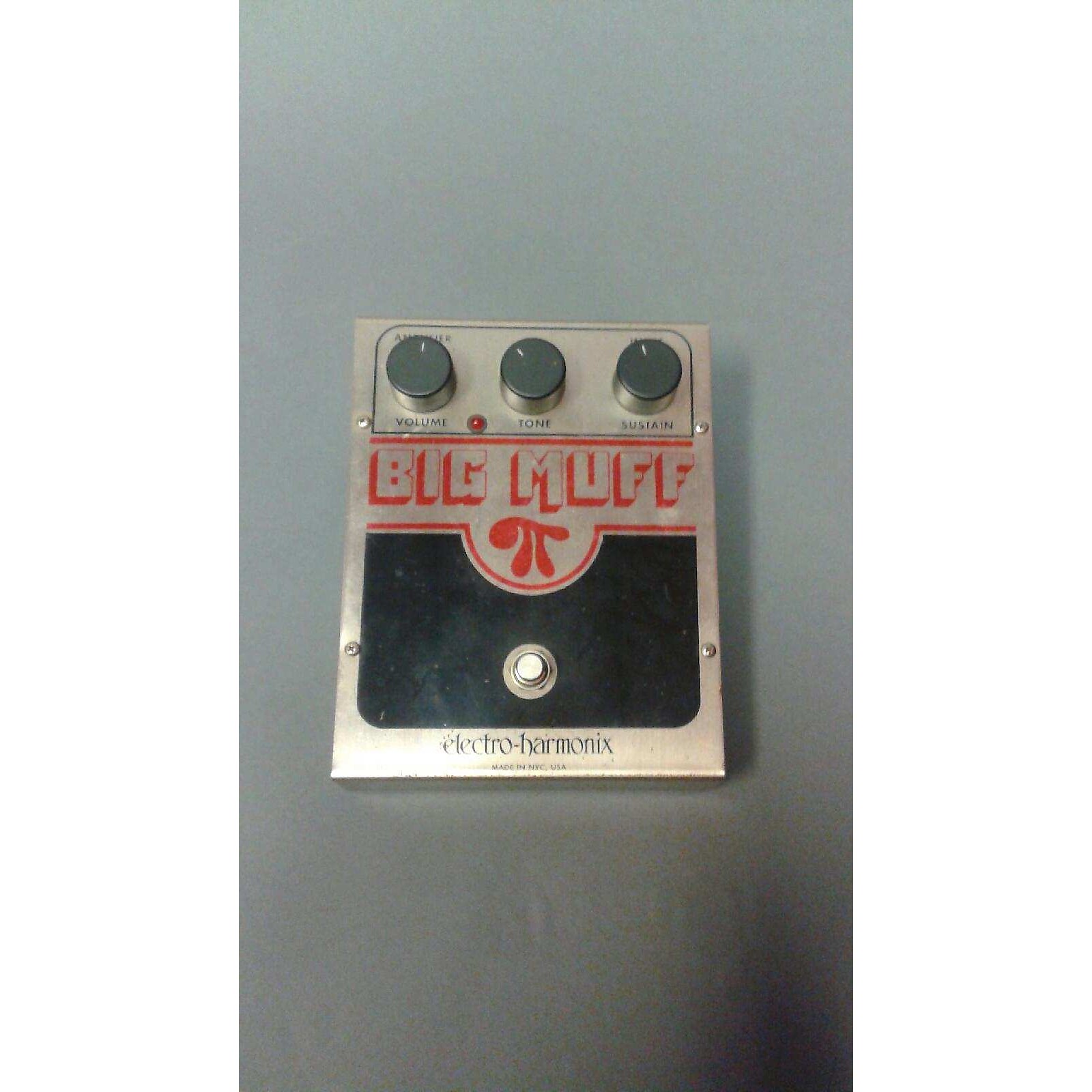 Vintage ElectroHarmonix 1980s Big Muff Distortion Effect Pedal Musician's Friend Vintage ElectroHarmonix 1980s Big Muff Distortion Effect Pedal Musician's Friend