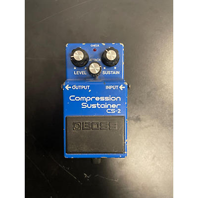BOSS 1980s CS-2 Compression Sustainer Effect Pedal