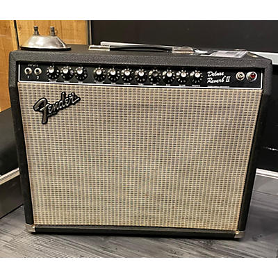 Fender 1980s Deluxe Reverb II Tube Guitar Combo Amp