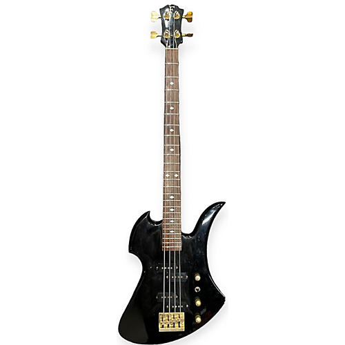 Fernandes 1980s MB- 85 Mockingbird Bass Electric Bass Guitar Black