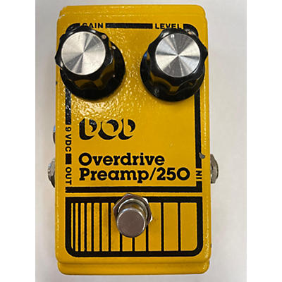 DOD 1980s Overdrive Preamp 250 Effect Pedal