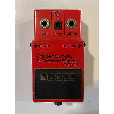 BOSS 1980s PSM5 Power Supply & Master Switch Footswitch