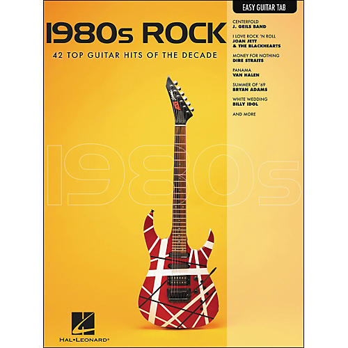 Hal Leonard 1980s Rock Easy Guitar Tab