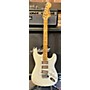 Vintage Univox 1980s S-Type HHH Solid Body Electric Guitar White