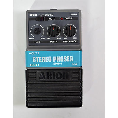 Arion 1980s SPH 1 Stereo Phaser Effect Pedal