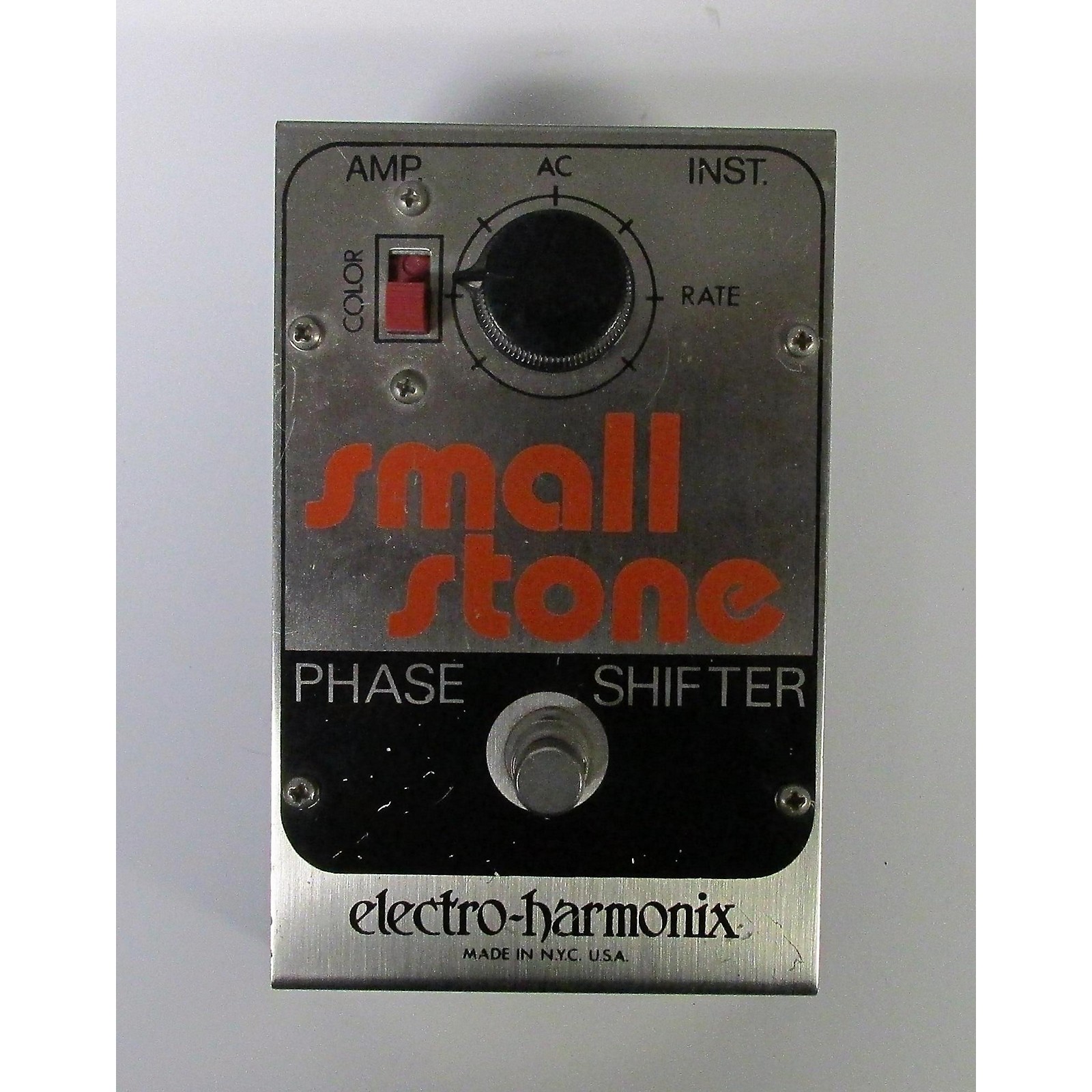 Vintage ElectroHarmonix 1980s Small Stone Phase Shifter Effect Pedal