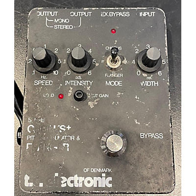 TC Electronic 1980s Stereo Chorus/Flanger Effect Pedal