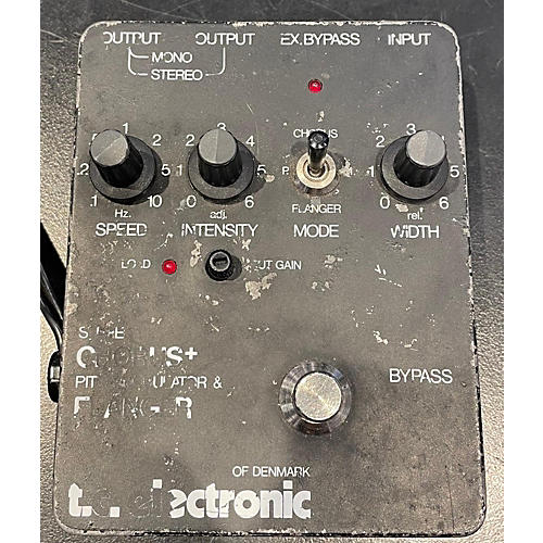 TC Electronic 1980s Stereo Chorus/Flanger Effect Pedal