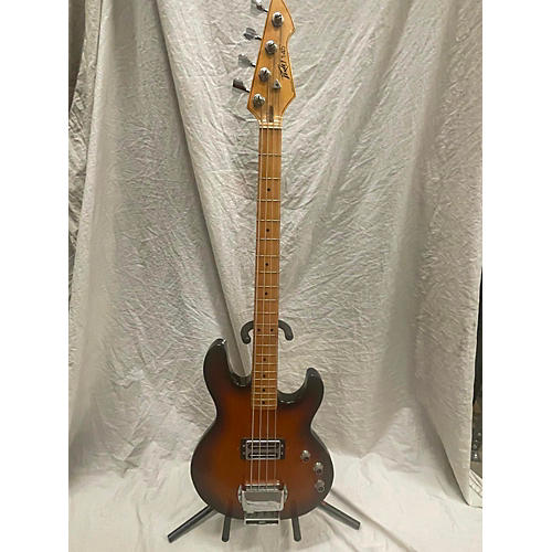 Peavey 1980s T-45 Electric Bass Guitar Brown Sunburst