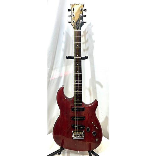 Yamaha 1981 SSC500 Solid Body Electric Guitar trans wine red
