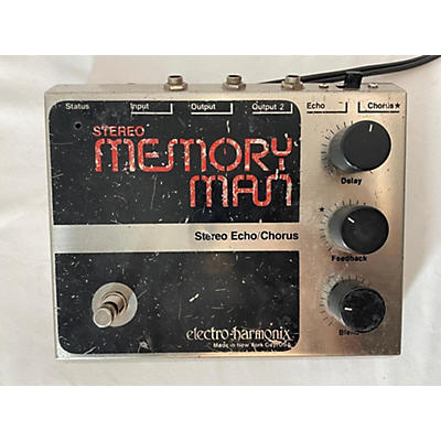 Electro-Harmonix 1981 STEREO MEMORY MAN Effect Pedal