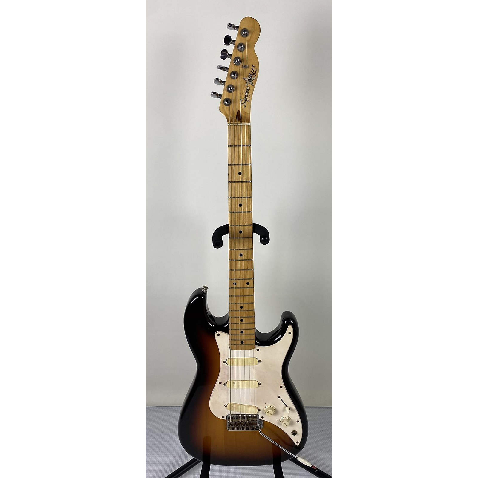 Vintage Fender 1983 SQUIER BULLET S3 Solid Body Electric Guitar Sunburst Musician's Friend