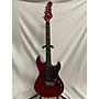 Vintage G&L 1986 S-500 Solid Body Electric Guitar transparent red