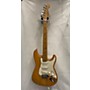 Vintage Fender 1989 American Deluxe Stratocaster Plus Solid Body Electric Guitar Natural