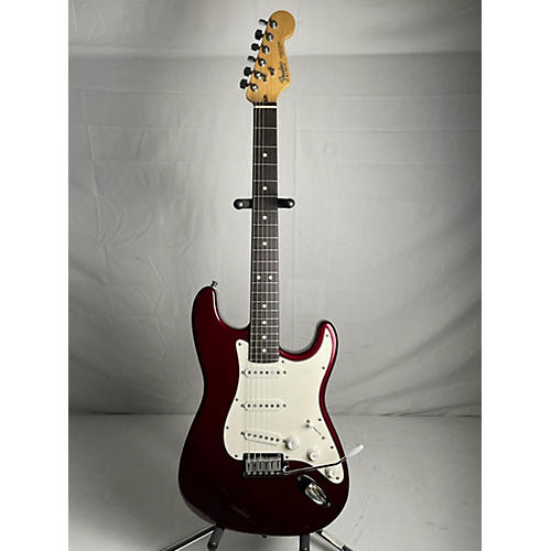 Fender 1989 American Standard Stratocaster Solid Body Electric Guitar Midnight Wine