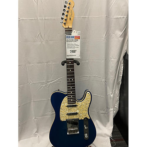 Fender 1990s American Deluxe Tele Plus Telecaster Solid Body Electric Guitar Blue