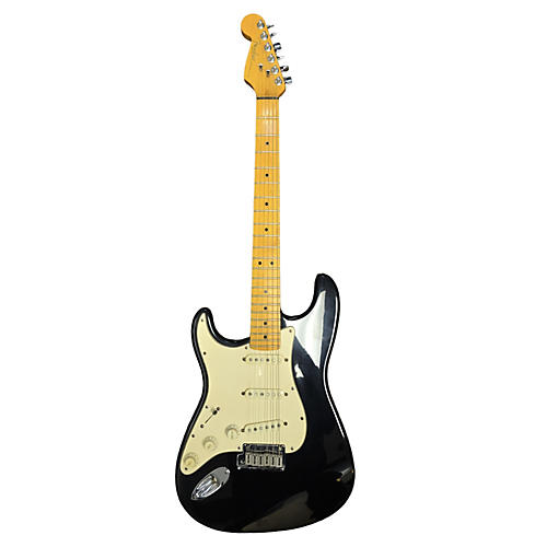 Fender 1990s American Standard Stratocaster Left Handed Electric Guitar Black