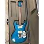 Vintage Mosrite 1990s Built In Soul Solid Body Electric Guitar Blue