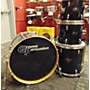 Used Groove Percussion 1990s GP Drum Kit Deep Sea Blue Lacquer