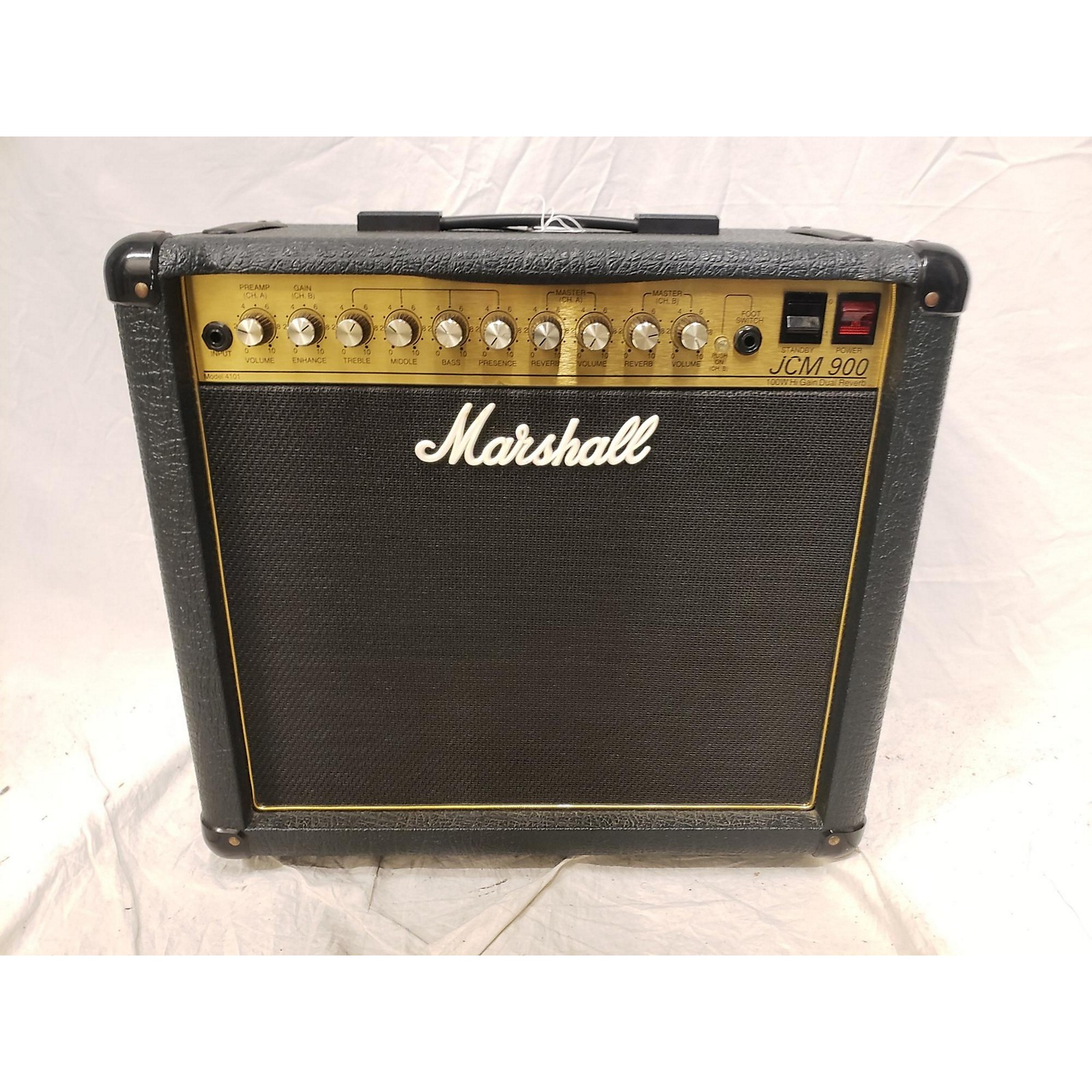 Marshall 1990s JCM900 4101 100W Dual Reverb Tube Guitar Combo Amp Musician
