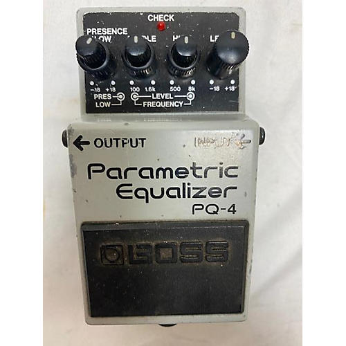 高品質】 Parametric BOSS Parametric Equalizer PQ-4 PQ-4 Boss - www