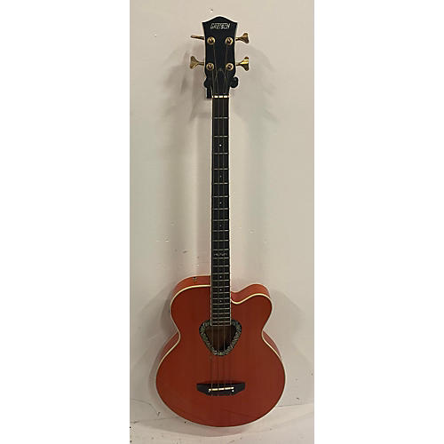 Gretsch Guitars 1991 917175-14 Acoustic Bass Guitar Orange
