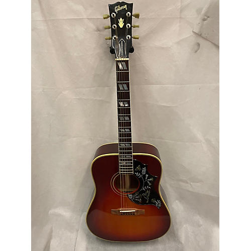 Gibson 1992 Hummingbird Acoustic Electric Guitar Cherry Sunburst