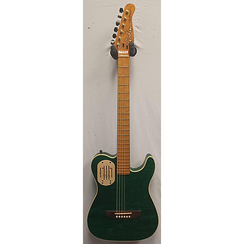 Godin 1995 Acoustacaster LTD 6 Hollow Body Electric Guitar 69-023047