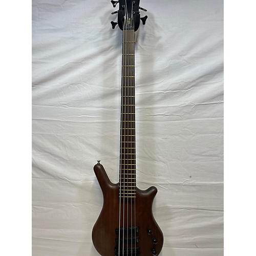 Warwick 1995 Thumb 5 String Bolt-On Electric Bass Guitar Walnut