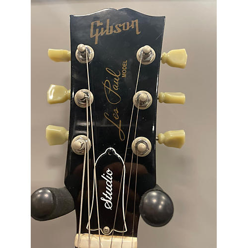 Gibson 1998 Les Paul Studio Double Cut Solid Body Electric Guitar Aqua