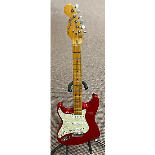 Fender 1999 American Standard Stratocaster Left Handed Electric Guitar Candy Apple Red